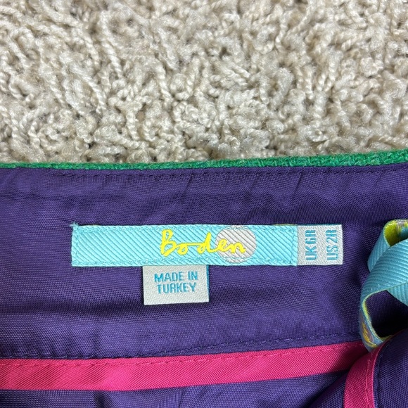 Boden Kelly green wool pencil skirt sz 2 - Picture 3 of 5